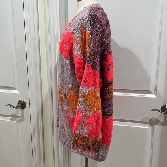 Free People Gather Me Close Cardi Size Large - Picture 8 of 16